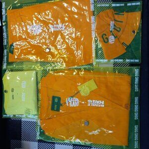 Lot of 4 NWT Dave and Buster's x Bobblehaus XL Hat, tee, pants, j…